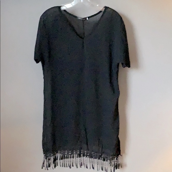 Show Lai Black Bathing Suit Cover Up - Picture 1 of 10